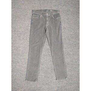 Faherty Pants Mens 34 (33x31) Stretch Terry 5 Pocket Gray
